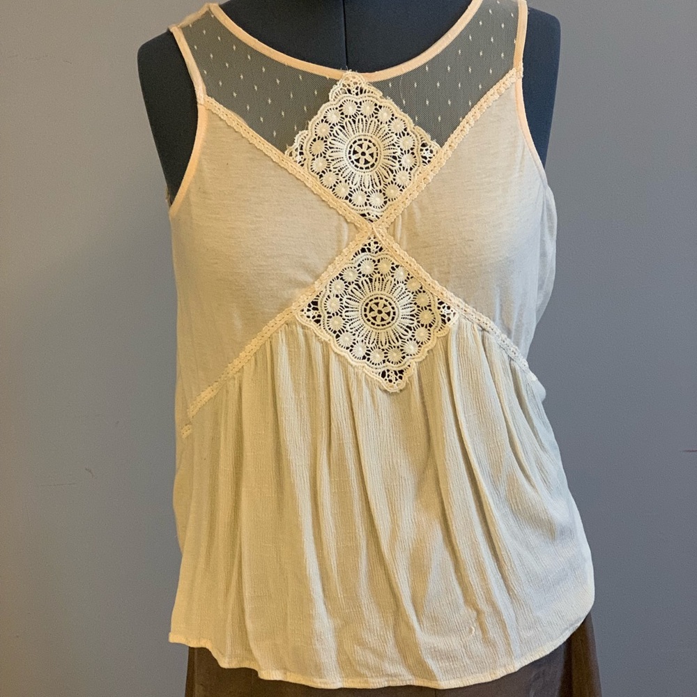 Cute boho country chic tank